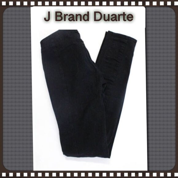 J Brand Duarte Black Skinny Leg Jeans 24 - Picture 1 of 7